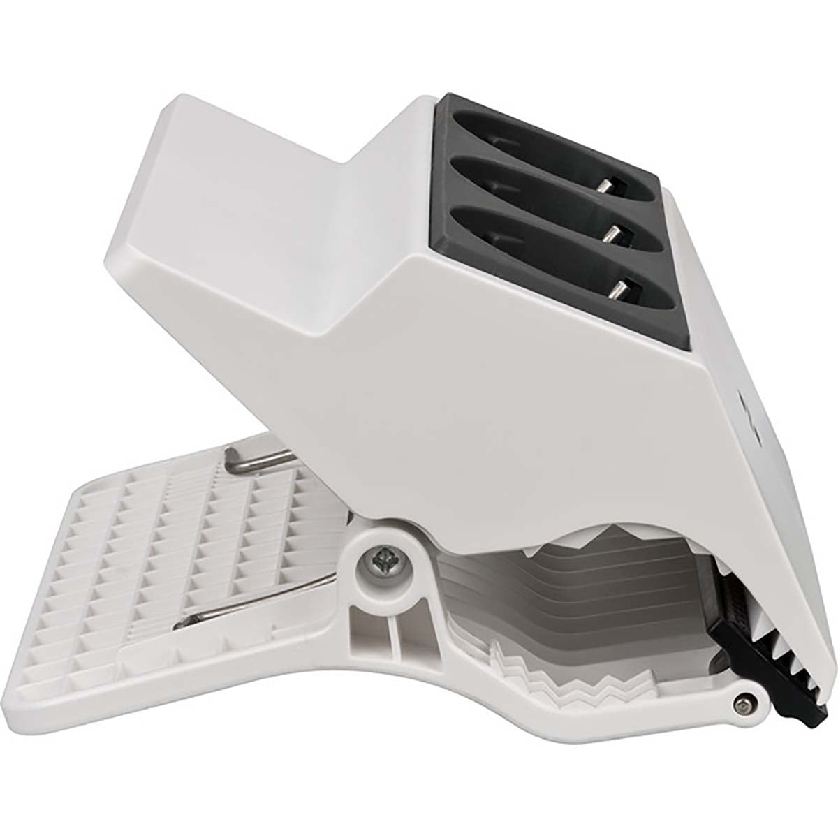 Tensile socket strip 3-way (plinth strip 3m for flexible attachment, clamp width 5cm, with increased protection against accidental contact) TYPE F