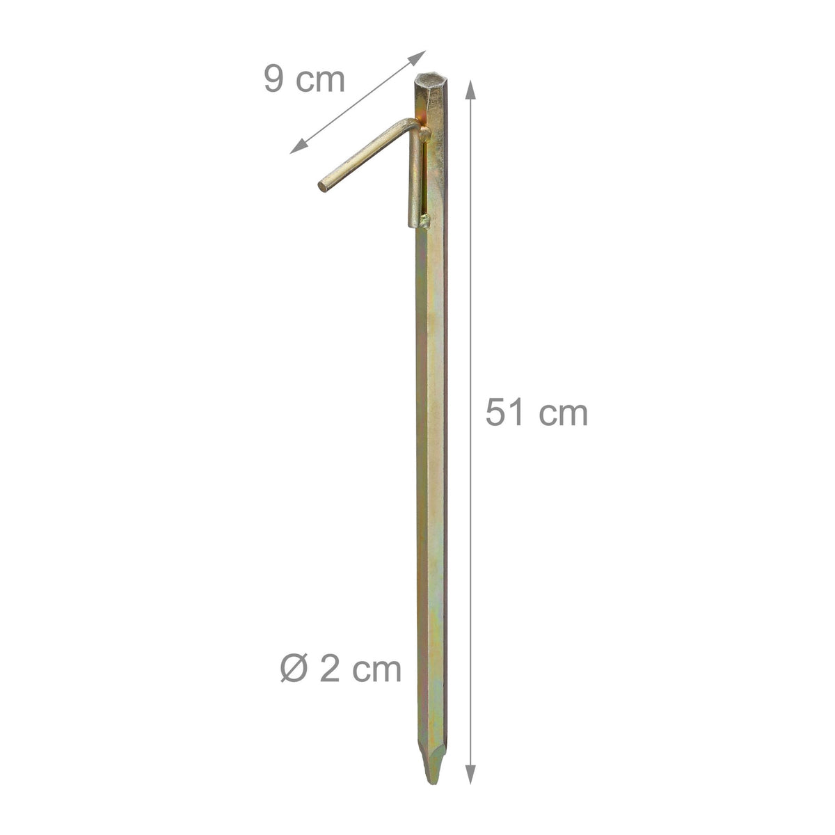 Tent pegs, 2-pack