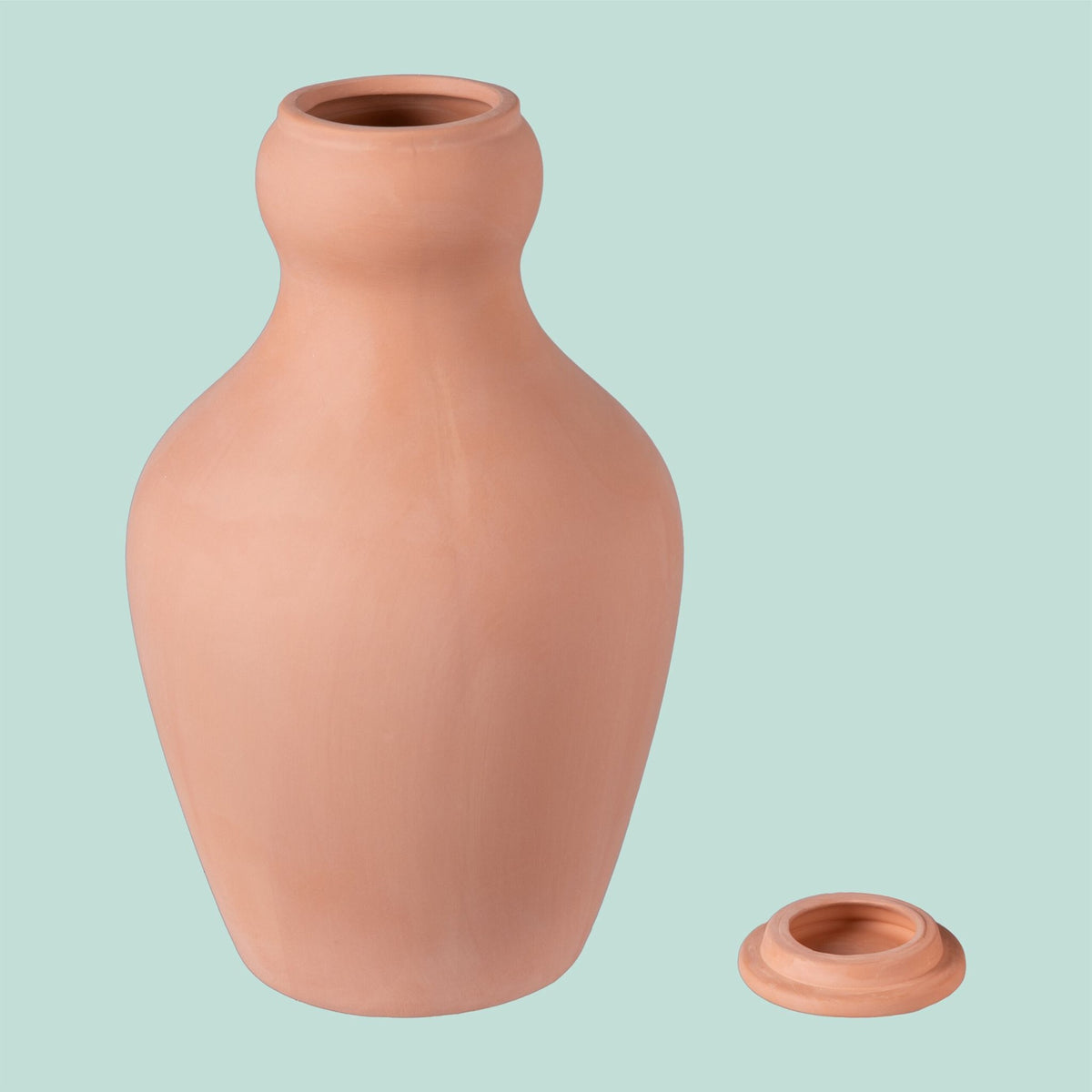 Terracotta Olla, 2.2L Clay Water Reservoir