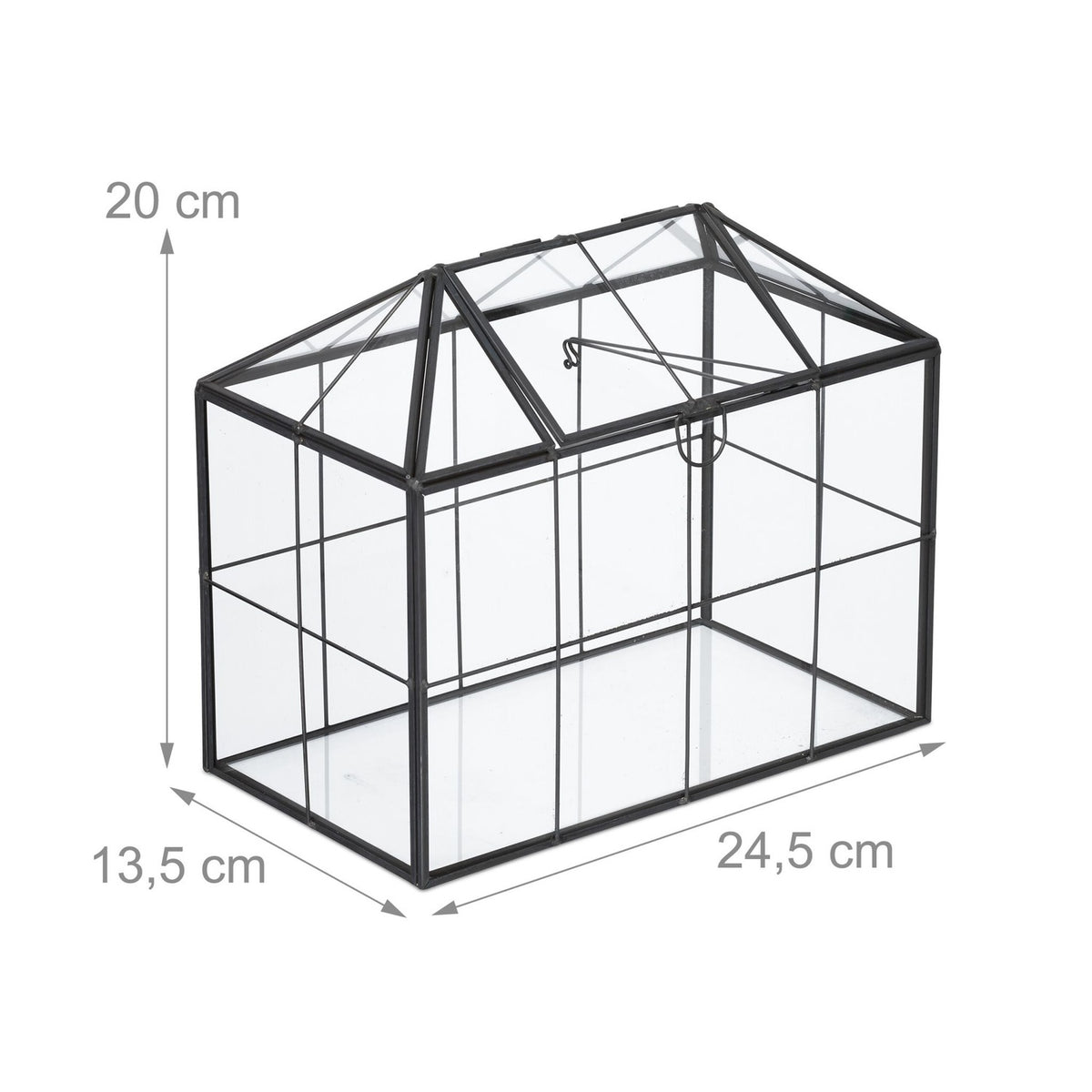 Terrarium for Indoor Plants – House Shape Glass Greenhouse