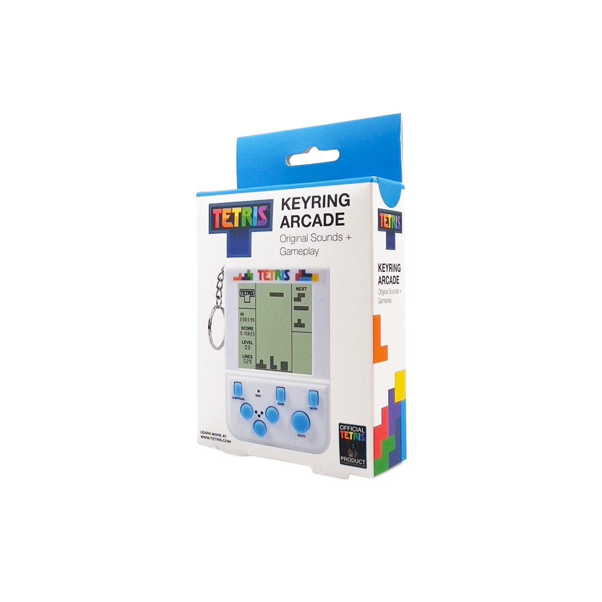 Tetris Arcade Keyring with Original Levels and Sounds