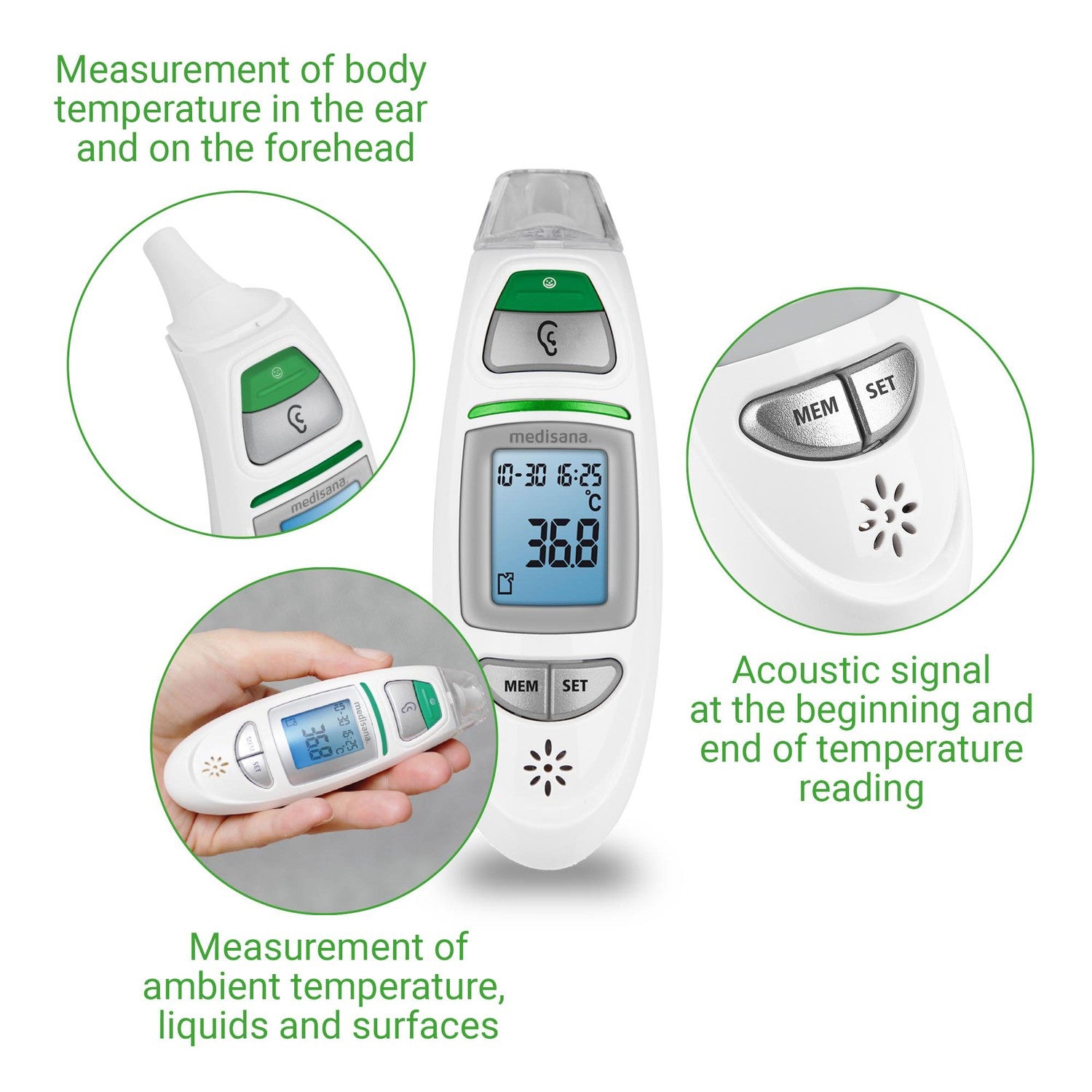 Thermometer Infrared Multi TM750