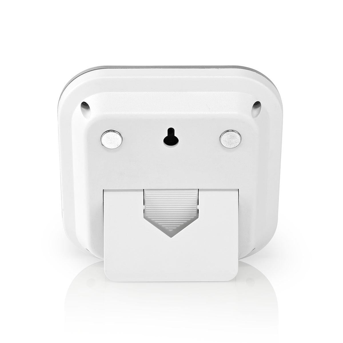 Thermometer | Silver / White | Plastic | Digital screen