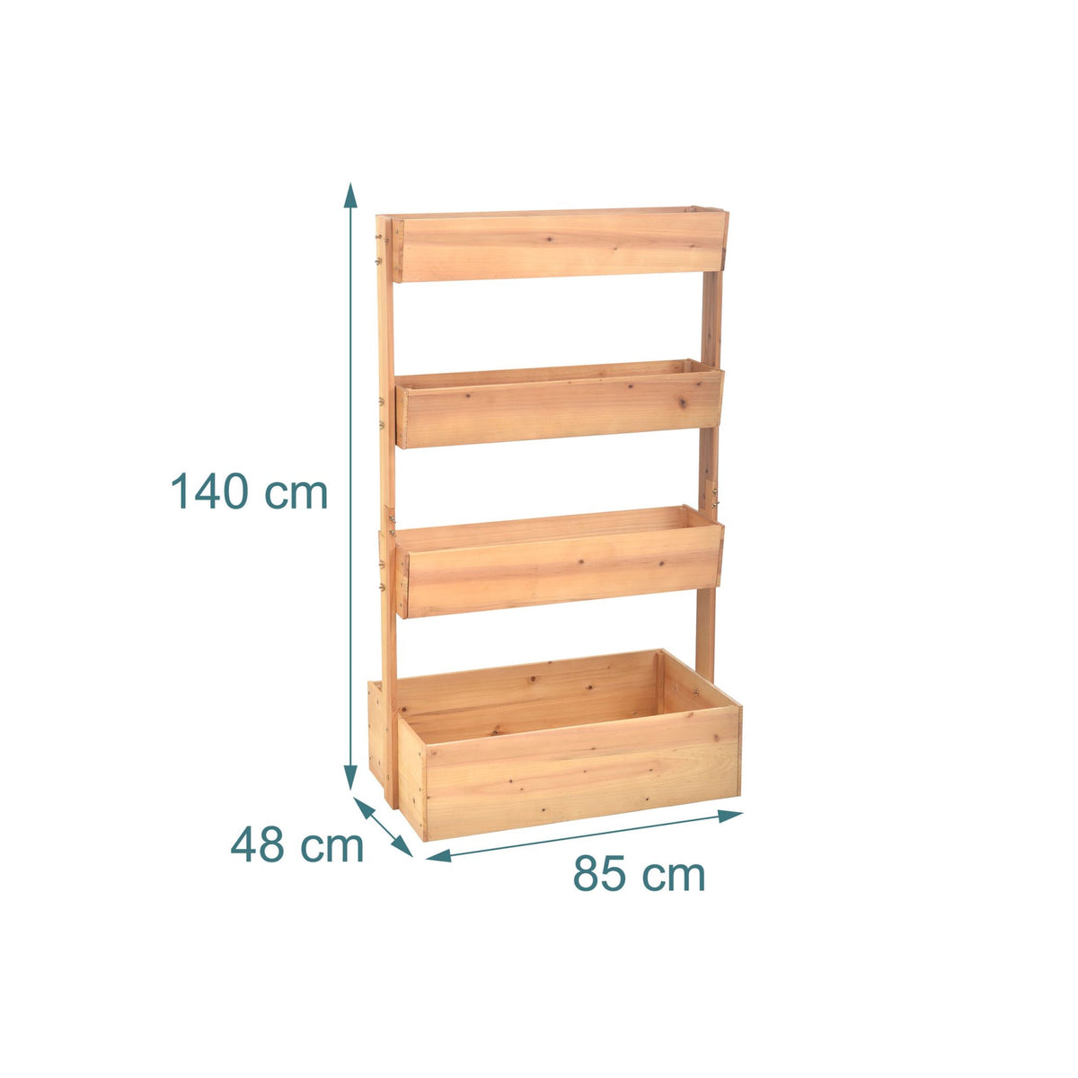 Tiered Planter for Herbs, Vegetables & Flowers