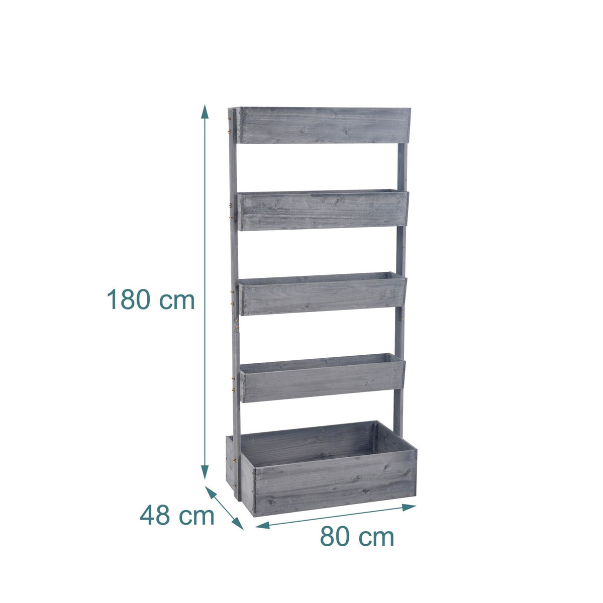 Tiered Planter for Herbs, Vegetables & Flowers