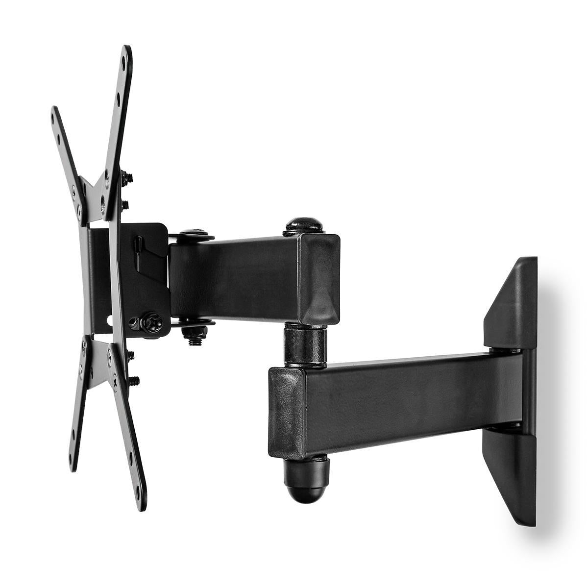 Tilt and swivel TV wall mount | 10-32 " | Maximum Screen Weight Supported: 30kg | Tiltable | Rotatable | Minimum Wall Distance: 68mm | Maximum Wall Distance: 370mm | 3 Pivot Point(s) | Steel | Black