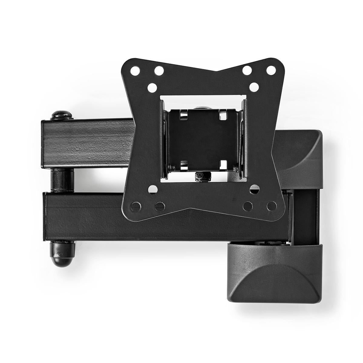 Tilt and swivel TV wall mount | 10-32 " | Maximum Screen Weight Supported: 30kg | Tiltable | Rotatable | Minimum Wall Distance: 68mm | Maximum Wall Distance: 370mm | 3 Pivot Point(s) | Steel | Black