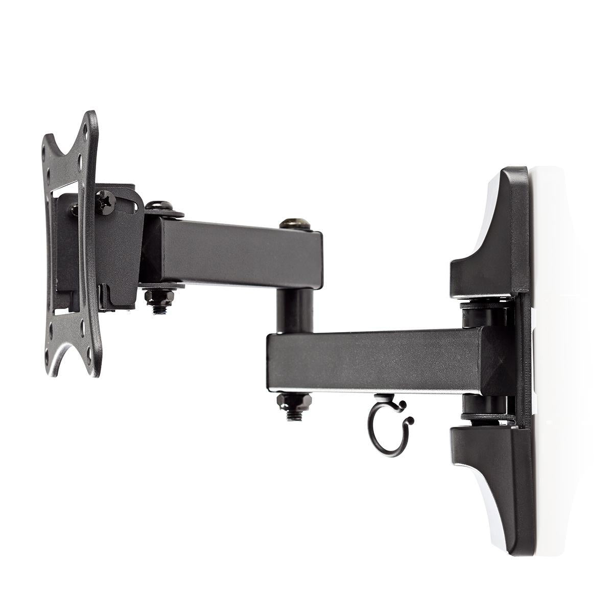 Tilt and swivel TV wall mount | 13-27 " | Maximum Screen Weight Supported: 15kg | Tiltable | Rotatable | Minimum Wall Distance: 60mm | Maximum Wall Distance: 350mm | 3 Pivot Point(s) | ABS / Steel | Black