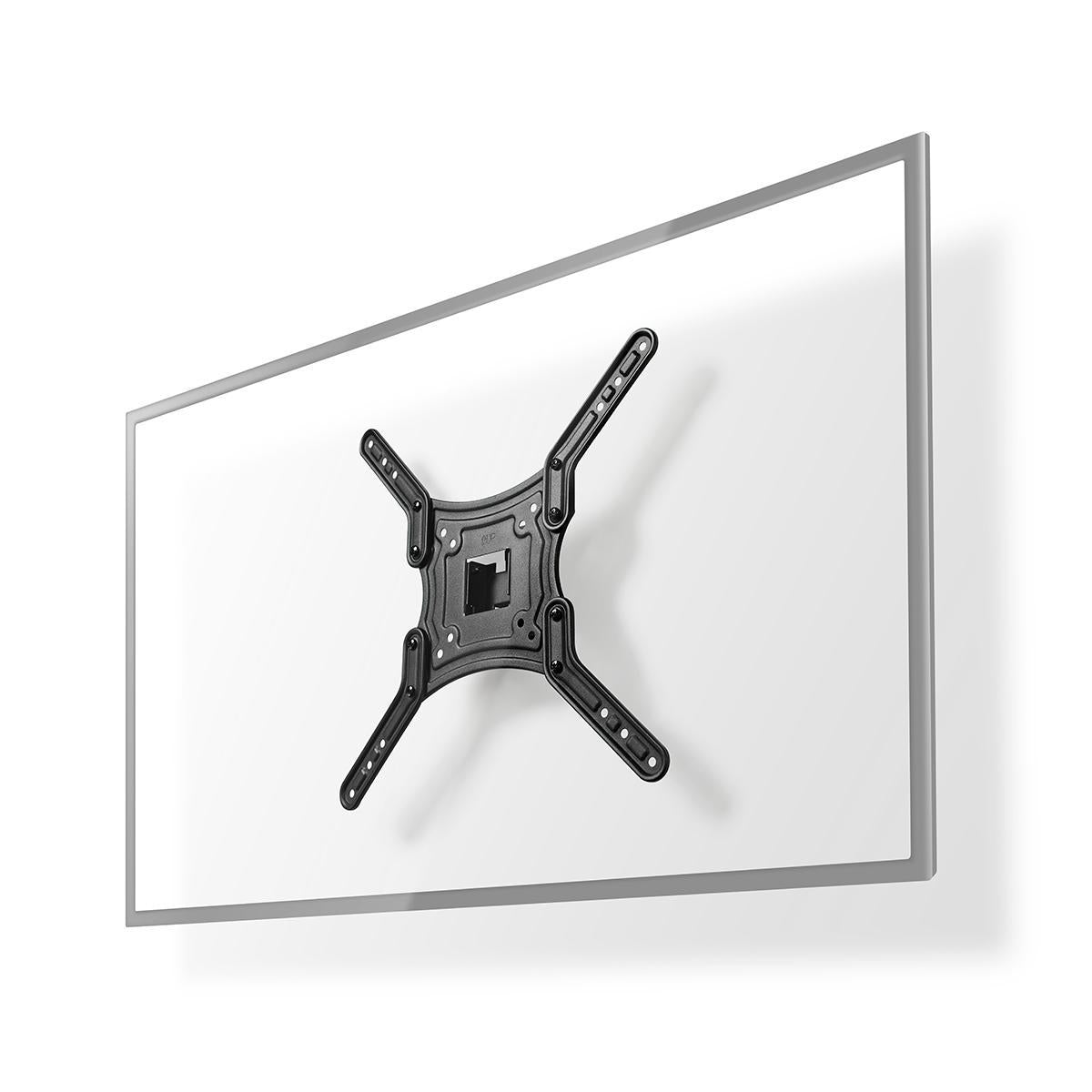 Tilt and swivel TV wall mount | 23-55 " | Maximum Screen Weight Supported: 30kg | Tiltable | Rotatable | Minimum Wall Distance: 67mm | Maximum Wall Distance: 67mm | 1 Pivot Point(s) | ABS / Steel | Black