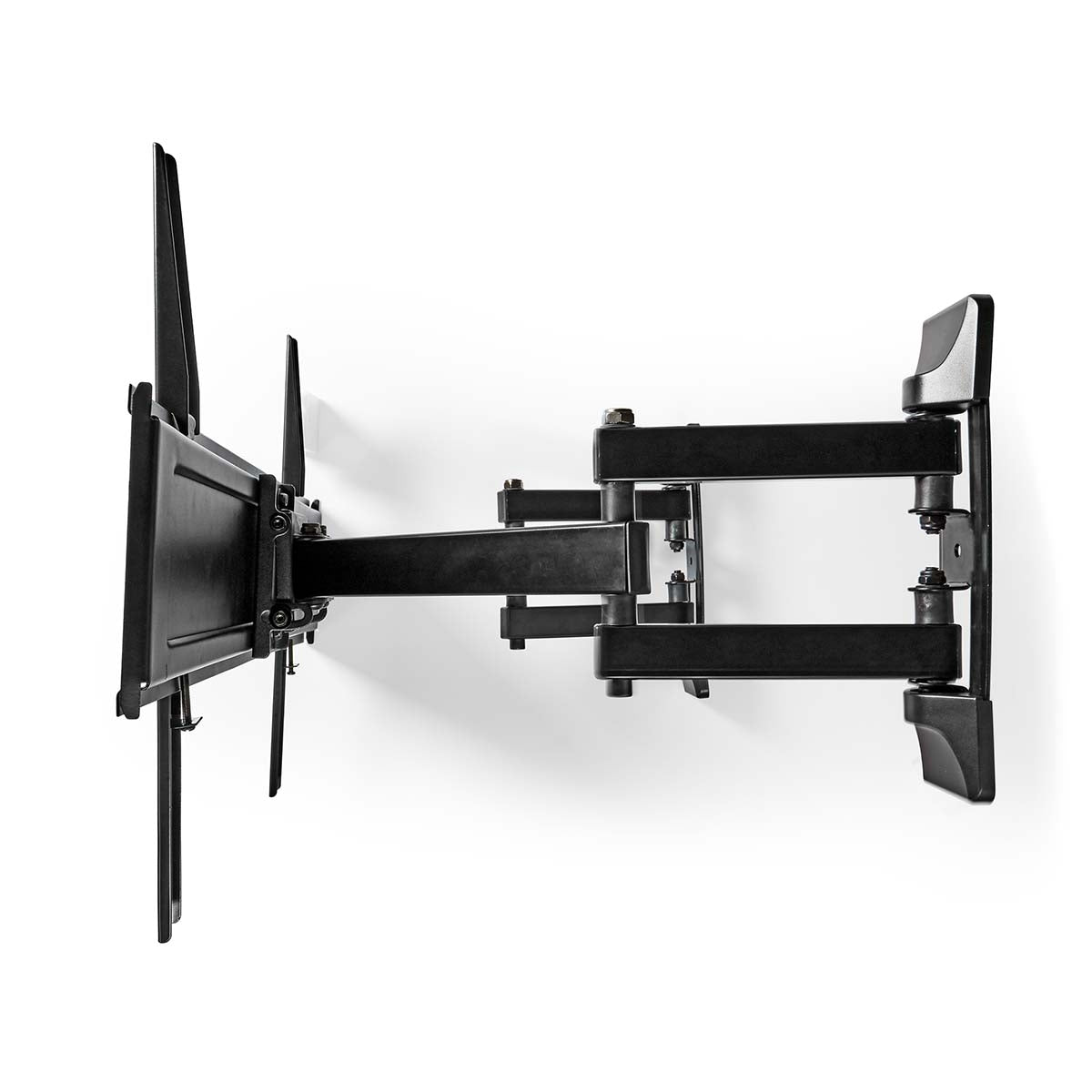 Tilt and swivel TV wall mount | 32-70 " | Maximum screen weight supported: 40 kg | Tiltable | Rotatable | Minimum wall distance: 80 mm | Maximum wall distance: 520 mm | 3 Pivot point(s) | Steel | Black