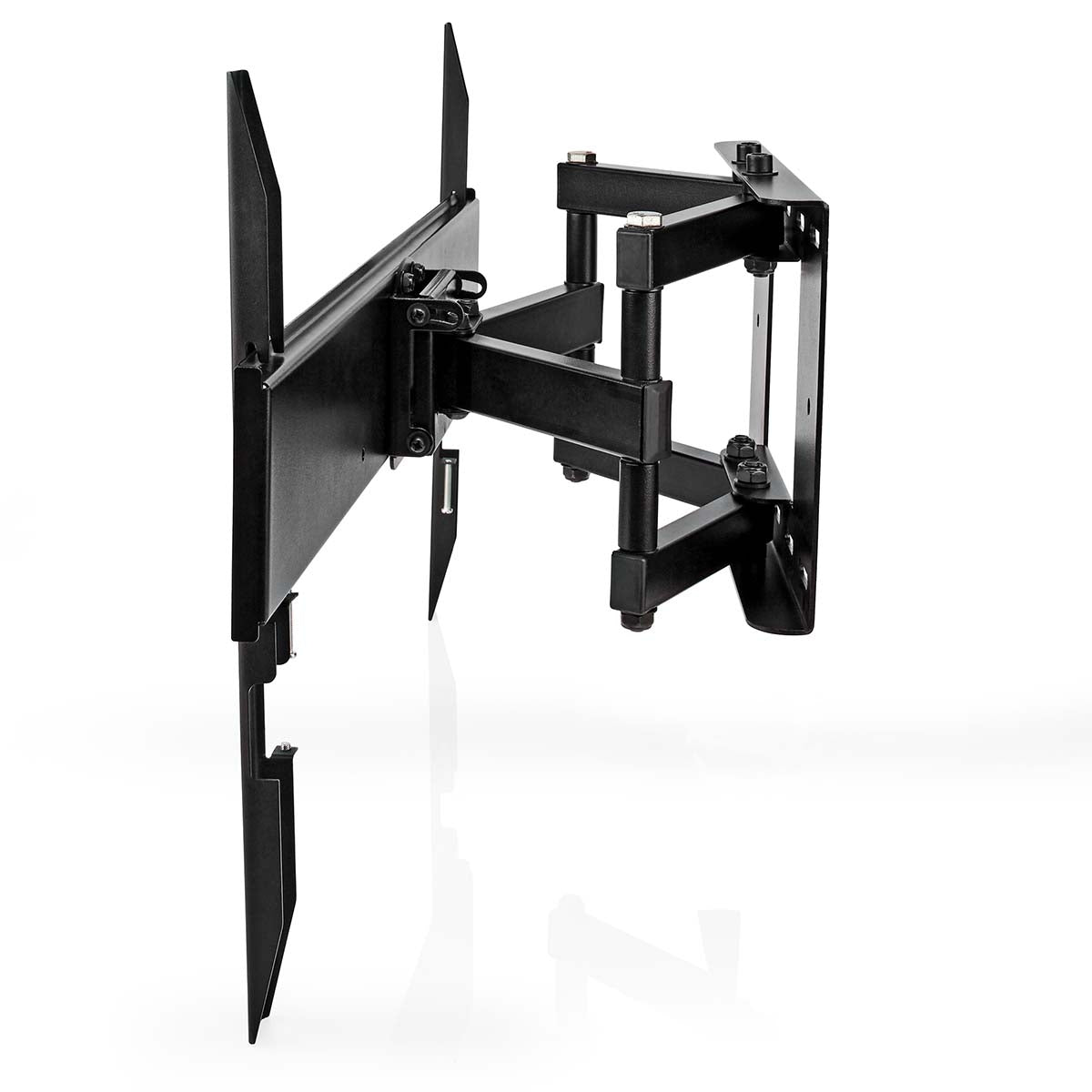 Tilt and swivel TV wall mount | 37-80 " | Maximum Screen Weight Supported: 35kg | Tiltable | Rotatable | Minimum Wall Distance: 55mm | Maximum Wall Distance: 330mm | 6 Pivot Point(s) | Steel | Black