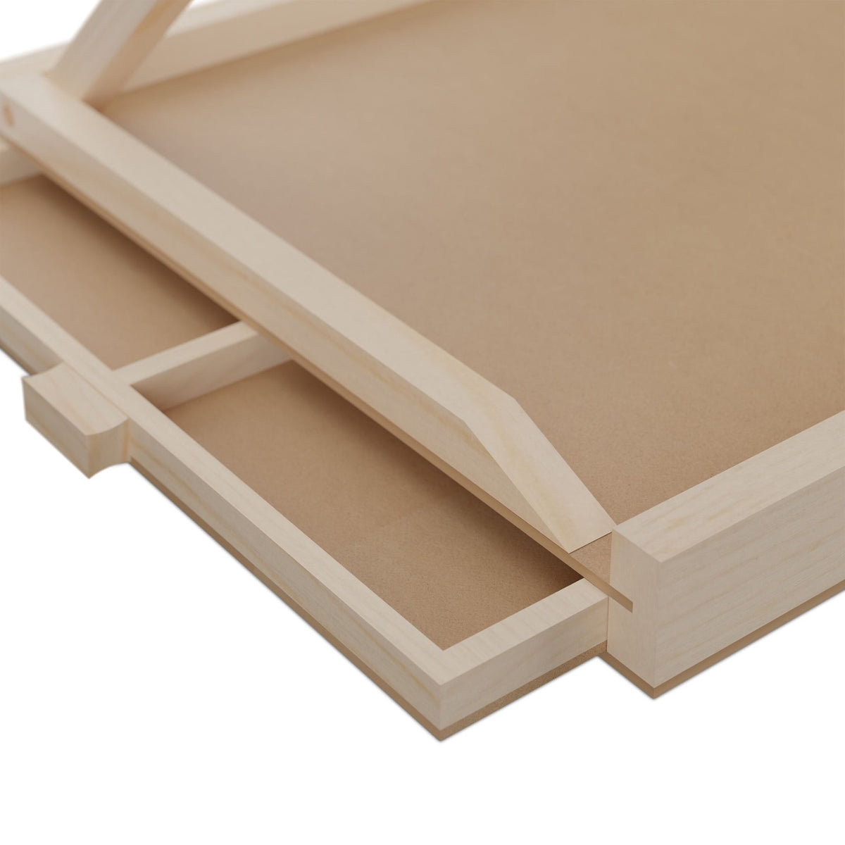 Tilting puzzle board for 1000 pieces