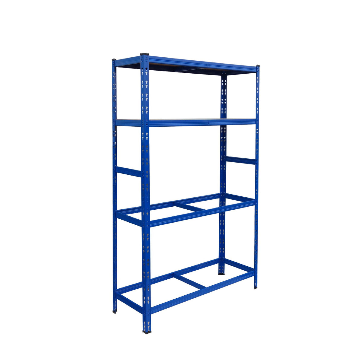Tire Rack, 2-Shelf Steel Storage, Adjustable Spacing