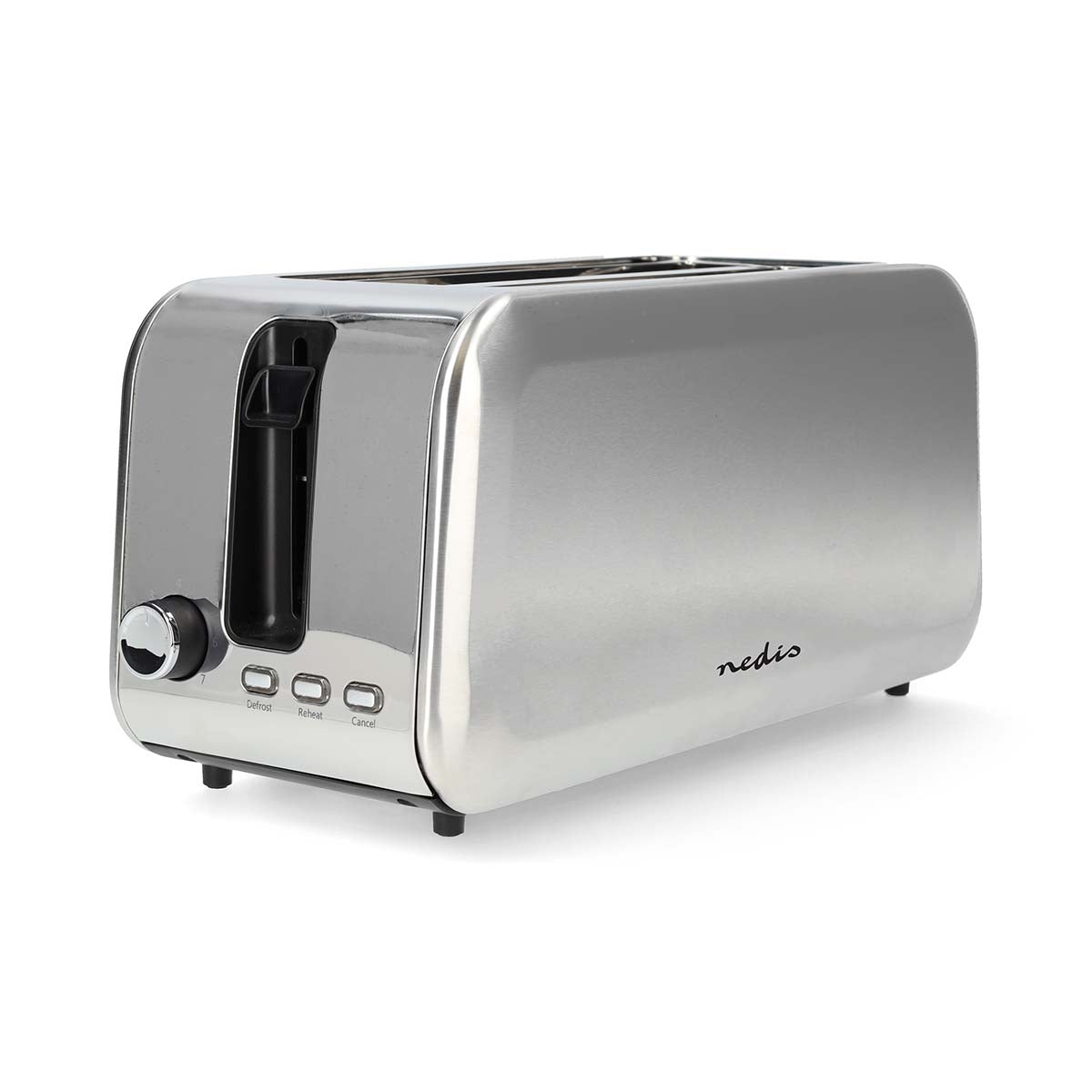 Toaster | 2 Slots | Browning levels: 7 | Defrost feature | Aluminium / Silver
