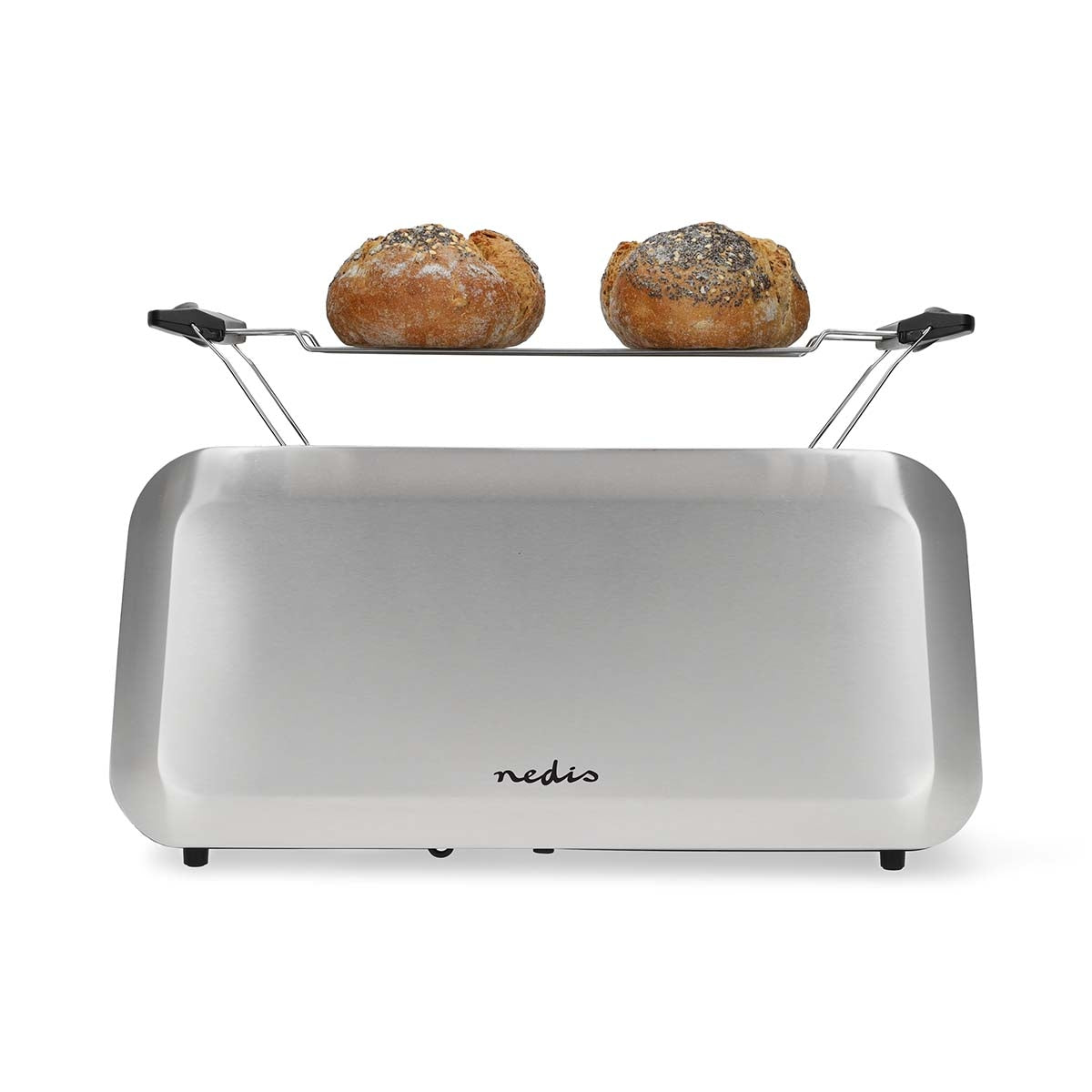 Toaster | 2 Slots | Browning levels: 7 | Defrost feature | Aluminium / Silver