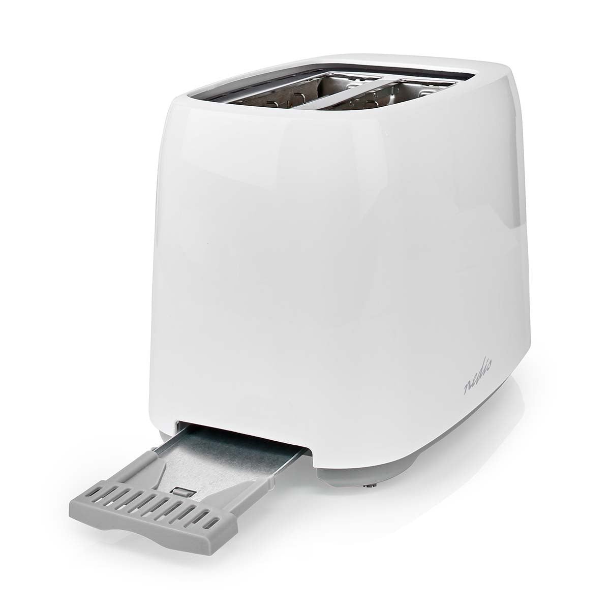 Toaster | 2 Slots | Browning levels: 7 | Defrost feature | Bun rack | White