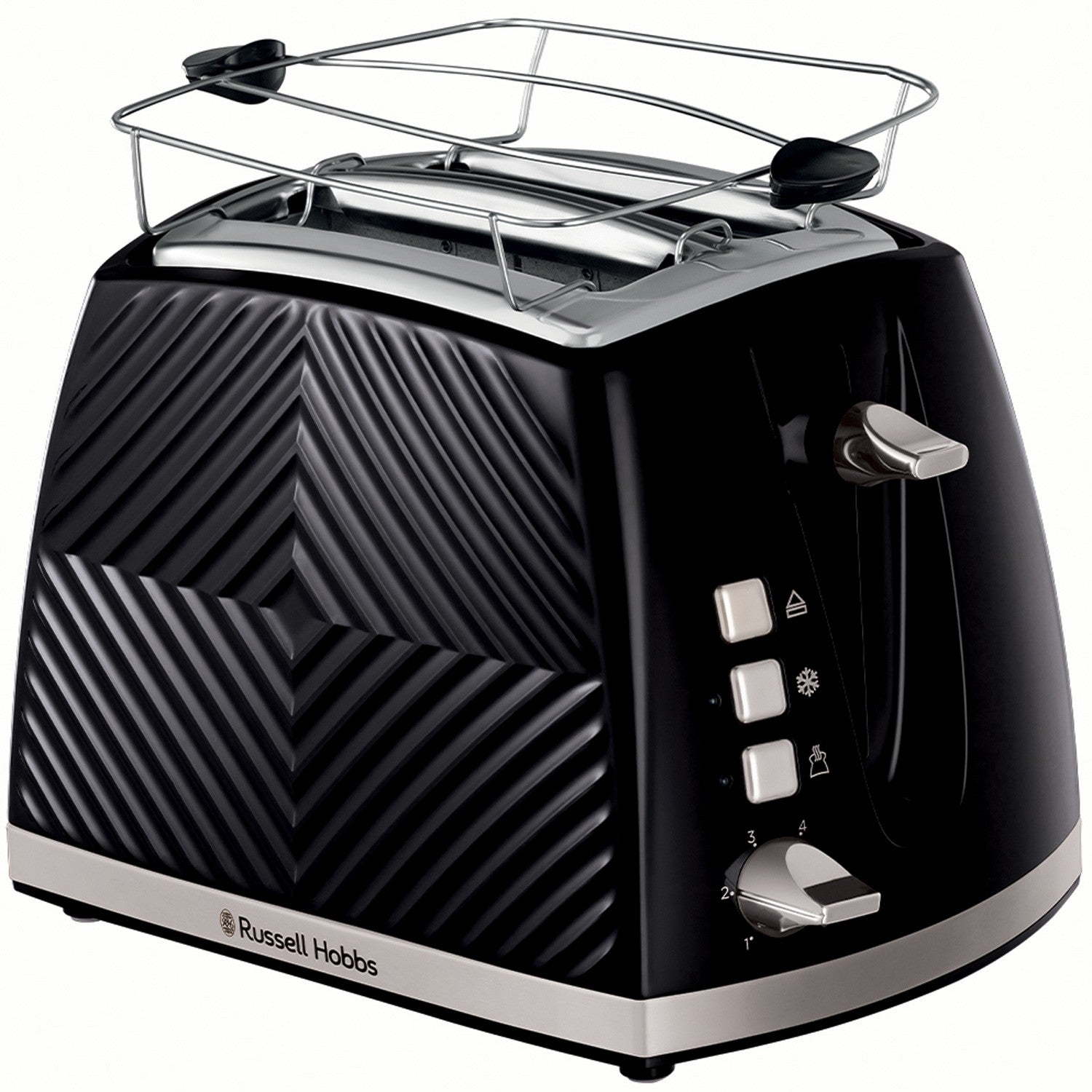Toaster Black Groove 2S Toast 26390-56