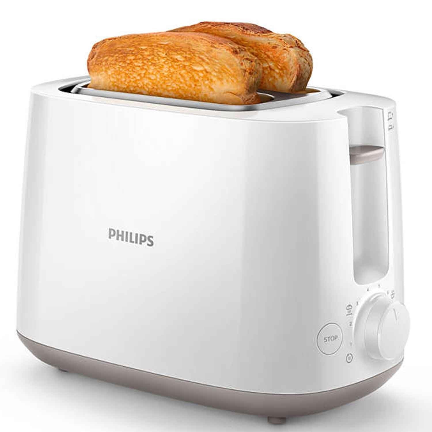Toaster HD2581 White 2 Discs