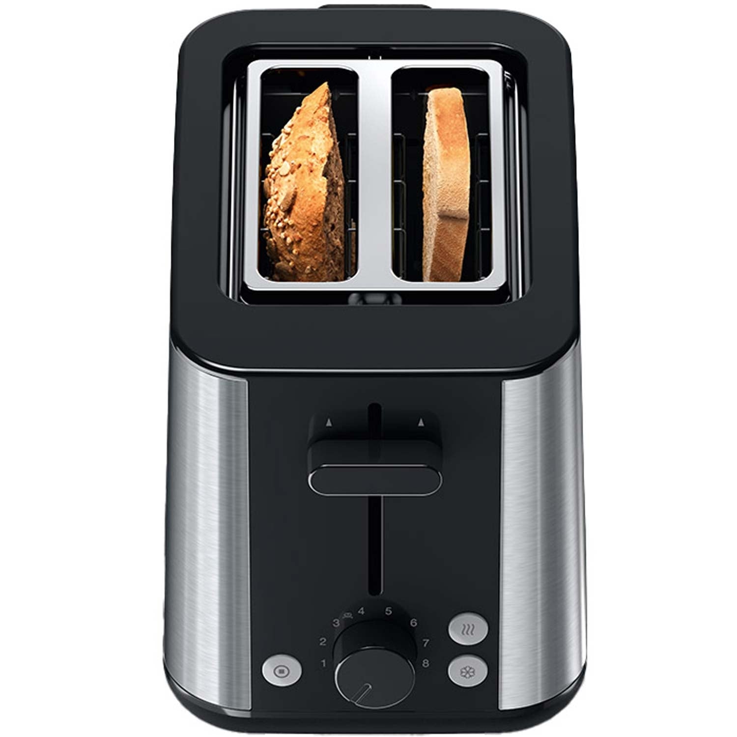 Toaster HT1510.BK PurShine 2-slice