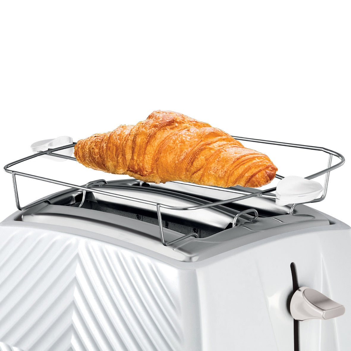 Toaster White Groove 2S Toast 26391-56