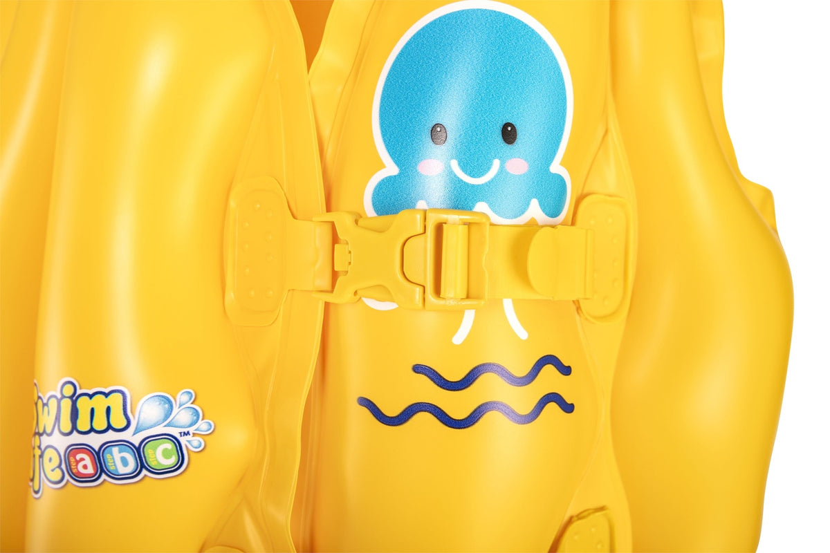 Toddler Swim Vest with Inflatable Collar, Ages 3-6