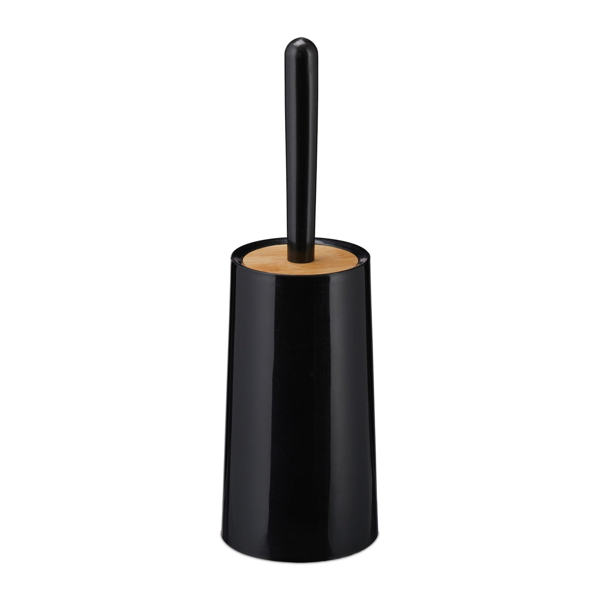 Toilet brush with container