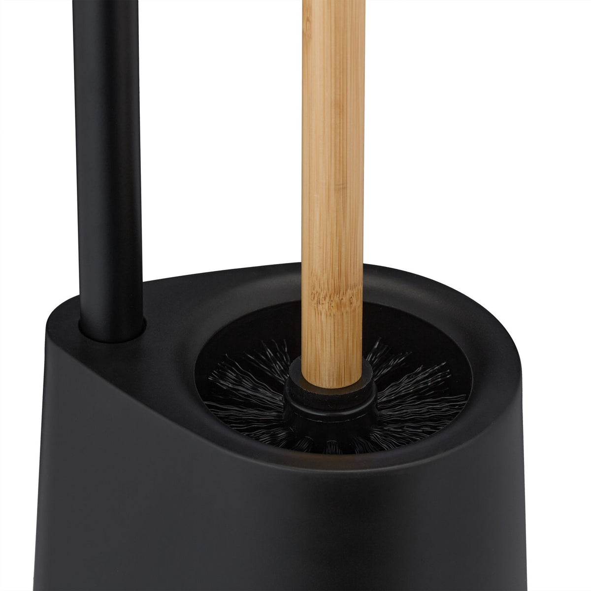 Toilet chair in bamboo and stainless steel