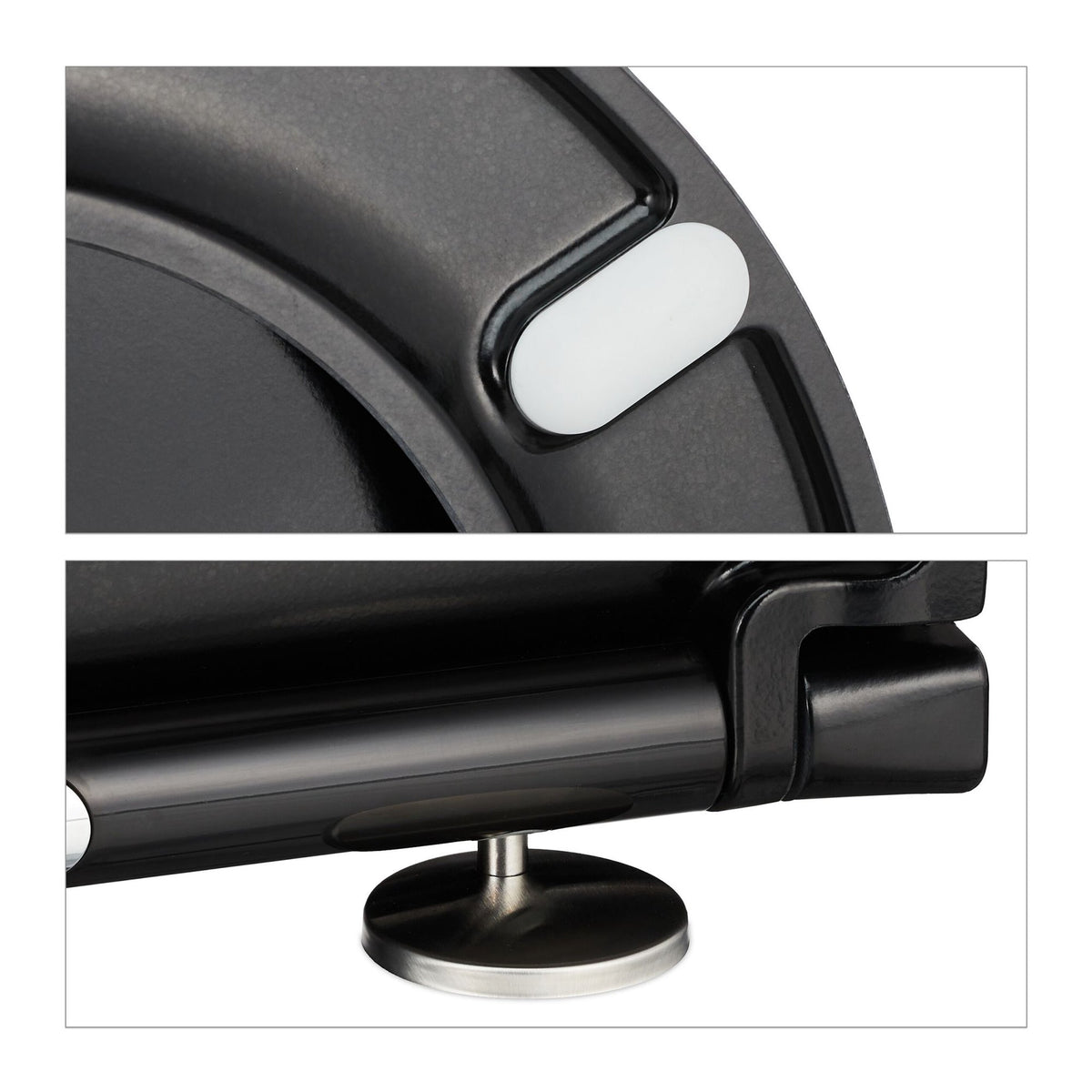 Toilet lid with soft-closing mechanism