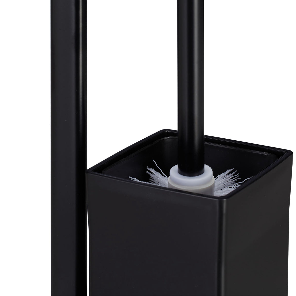 Toilet seat in black