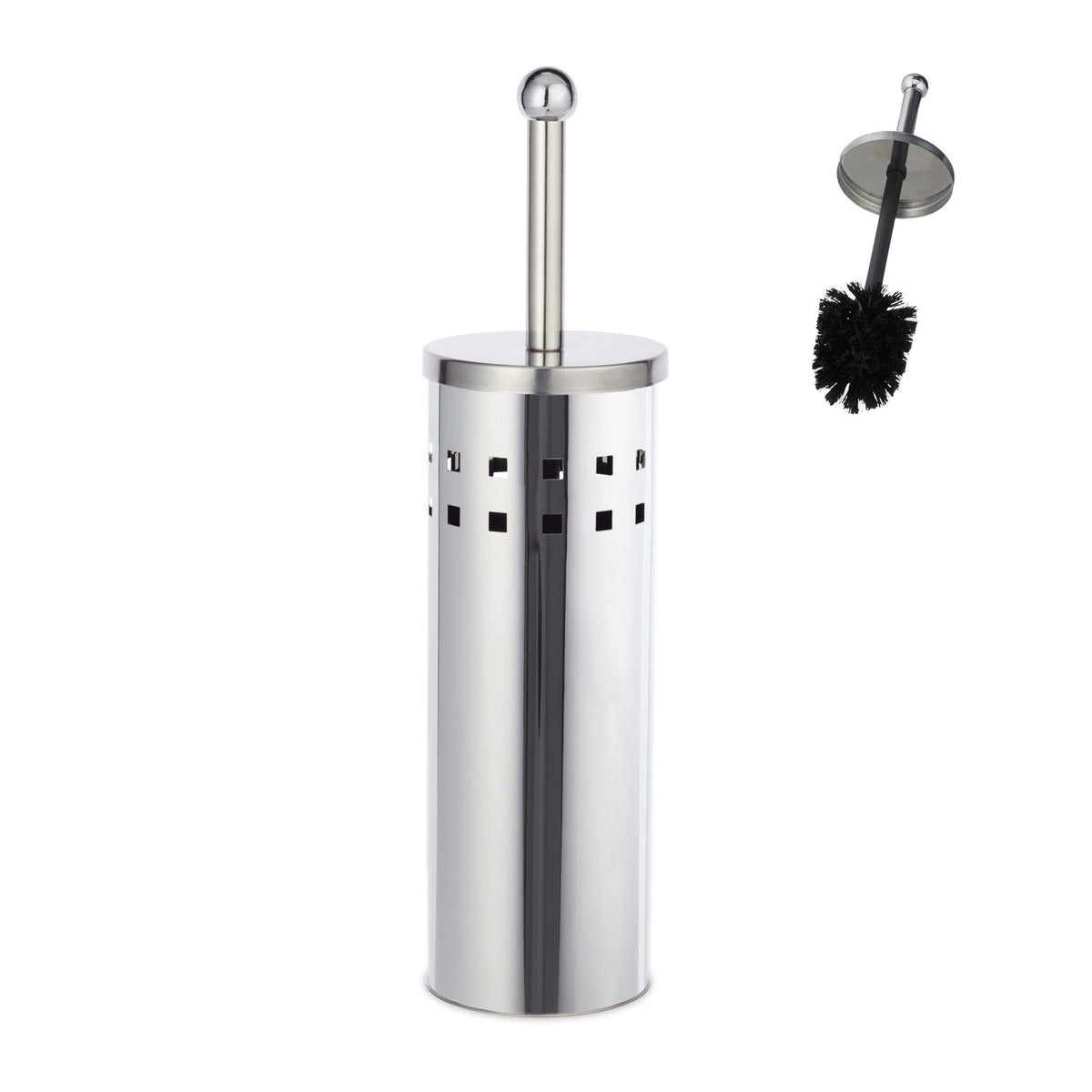 Toilet seat stainless steel round