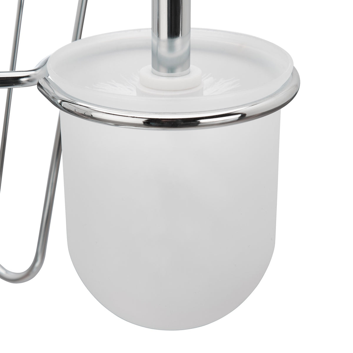 Toilet seat with magazine holder