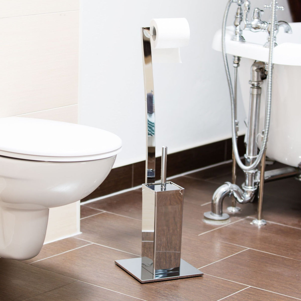 Toilet set WIMEDO in stainless steel