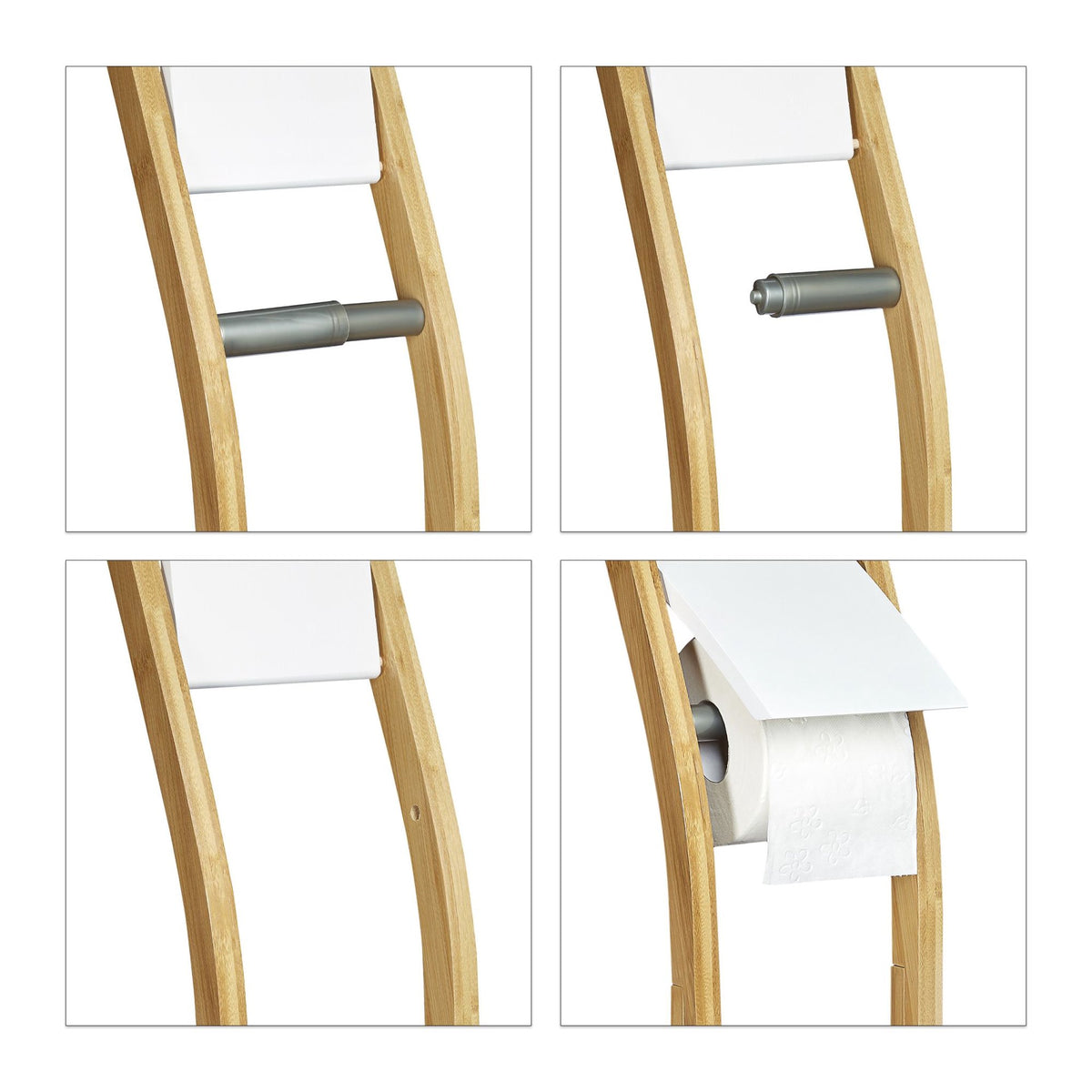 Toilet set bamboo