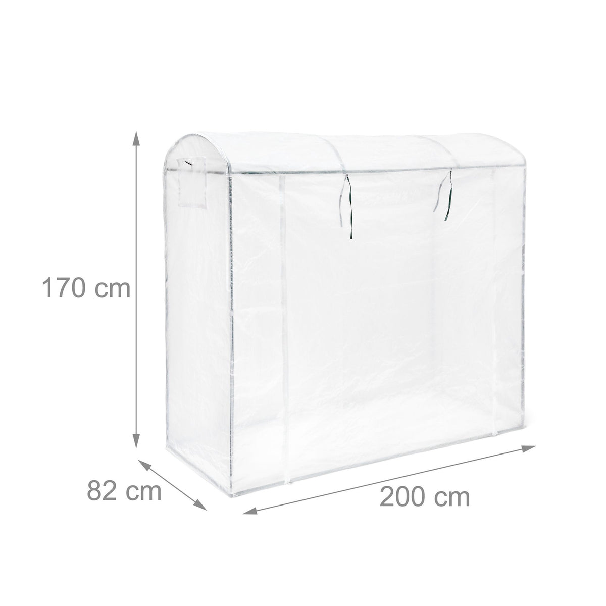 Tomato greenhouse XL with round roof