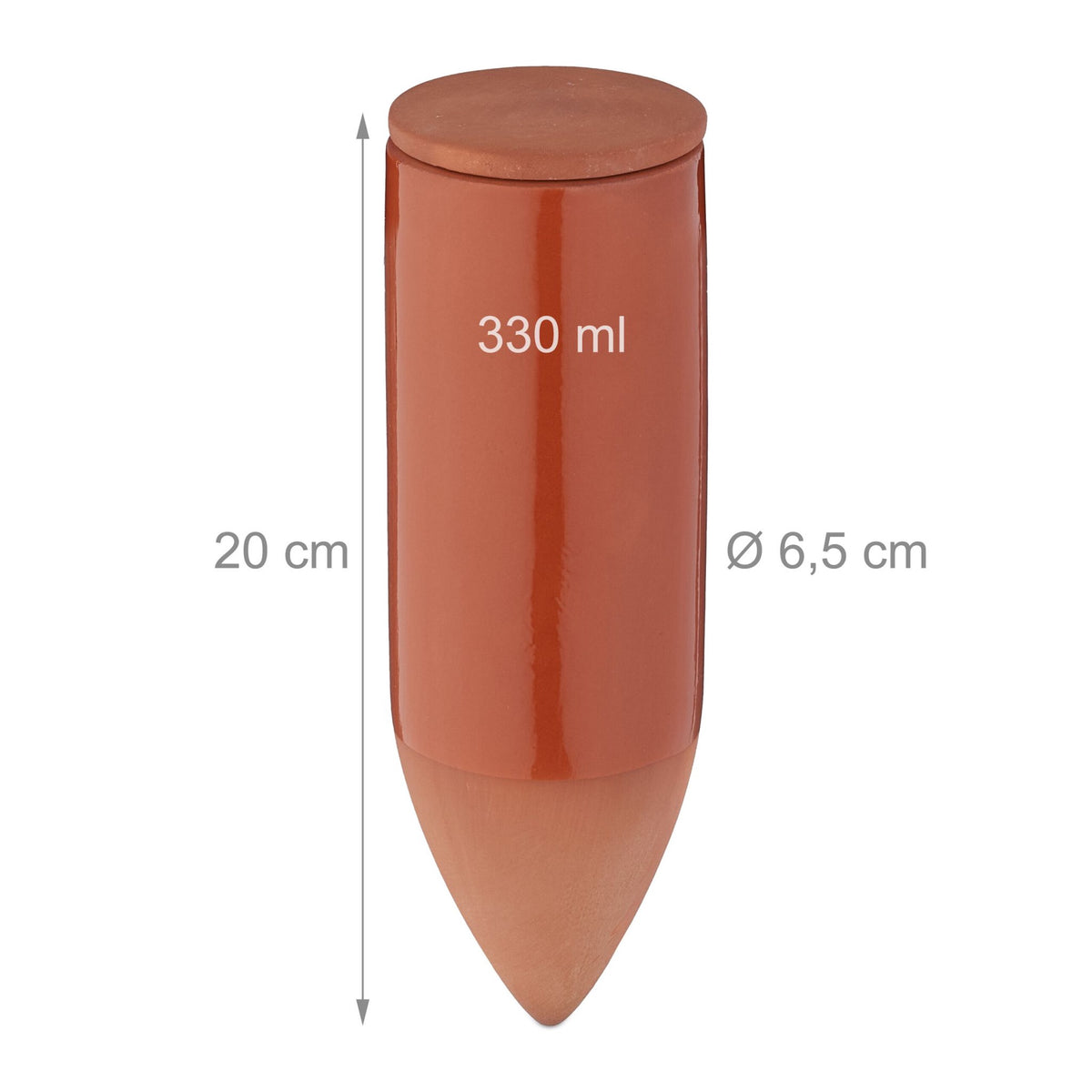 Tonkegel with lid in 3-pack