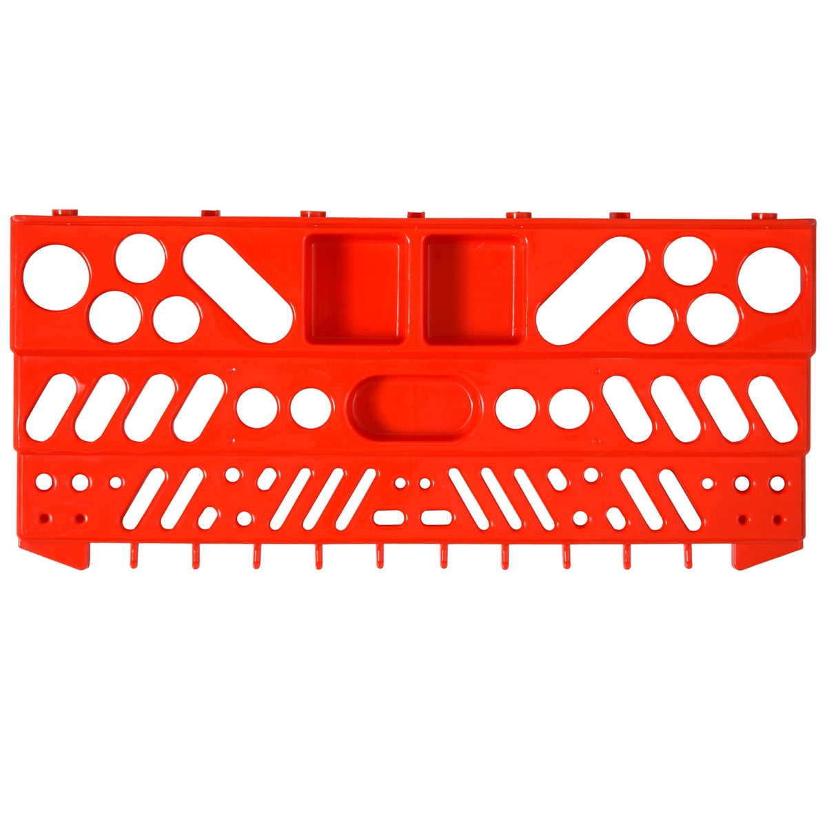 Tool Holder, Gray+Red, For Workshop, 95.5X23X53.5 Cm