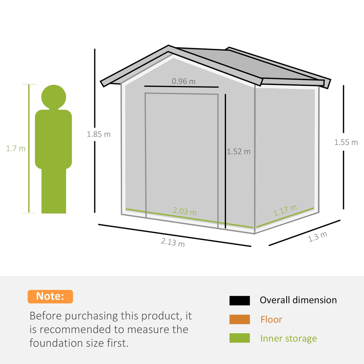 Tool Shed Garden Shed Garden Shed With Floor Frame And Sliding Doors Weatherproof Steel Yellow 213 X 130 X 185 Cm