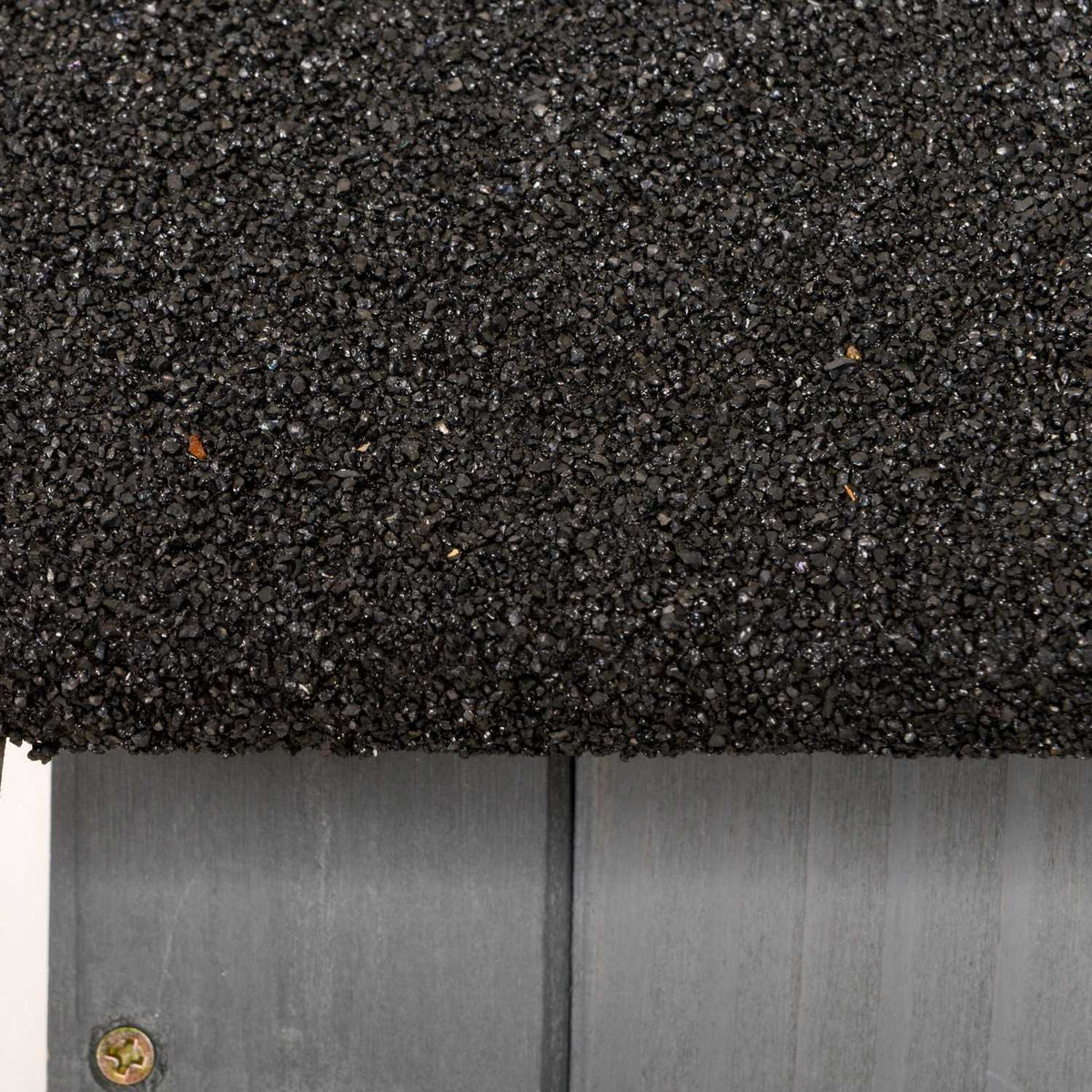 Tool Shed, Wooden Garden Cupboard, Garden House With Gable Roof, Bitumen Cardboard, Grey, 77.5 X 54.2 X 179.5 Cm
