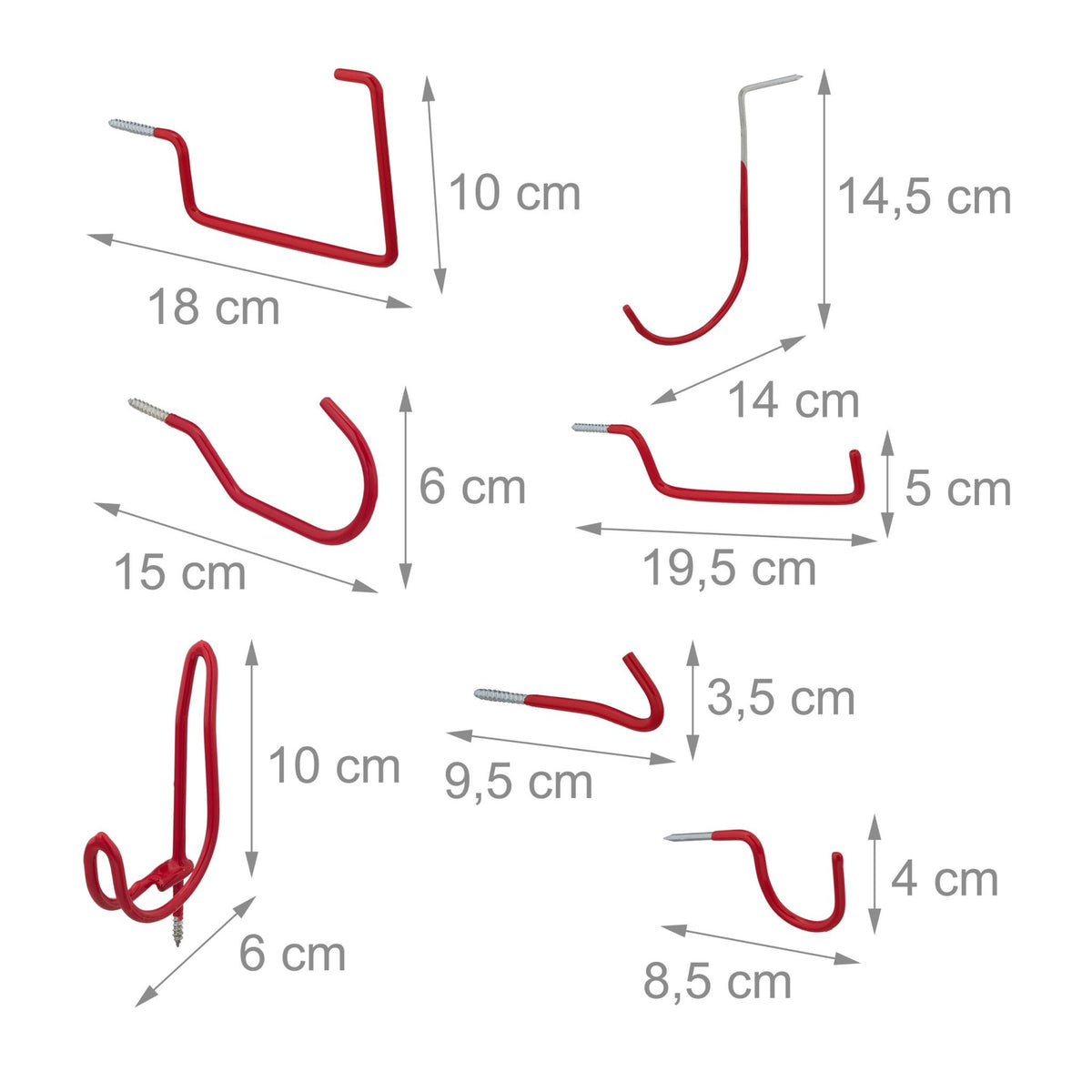 Tool hooks, 32 parts