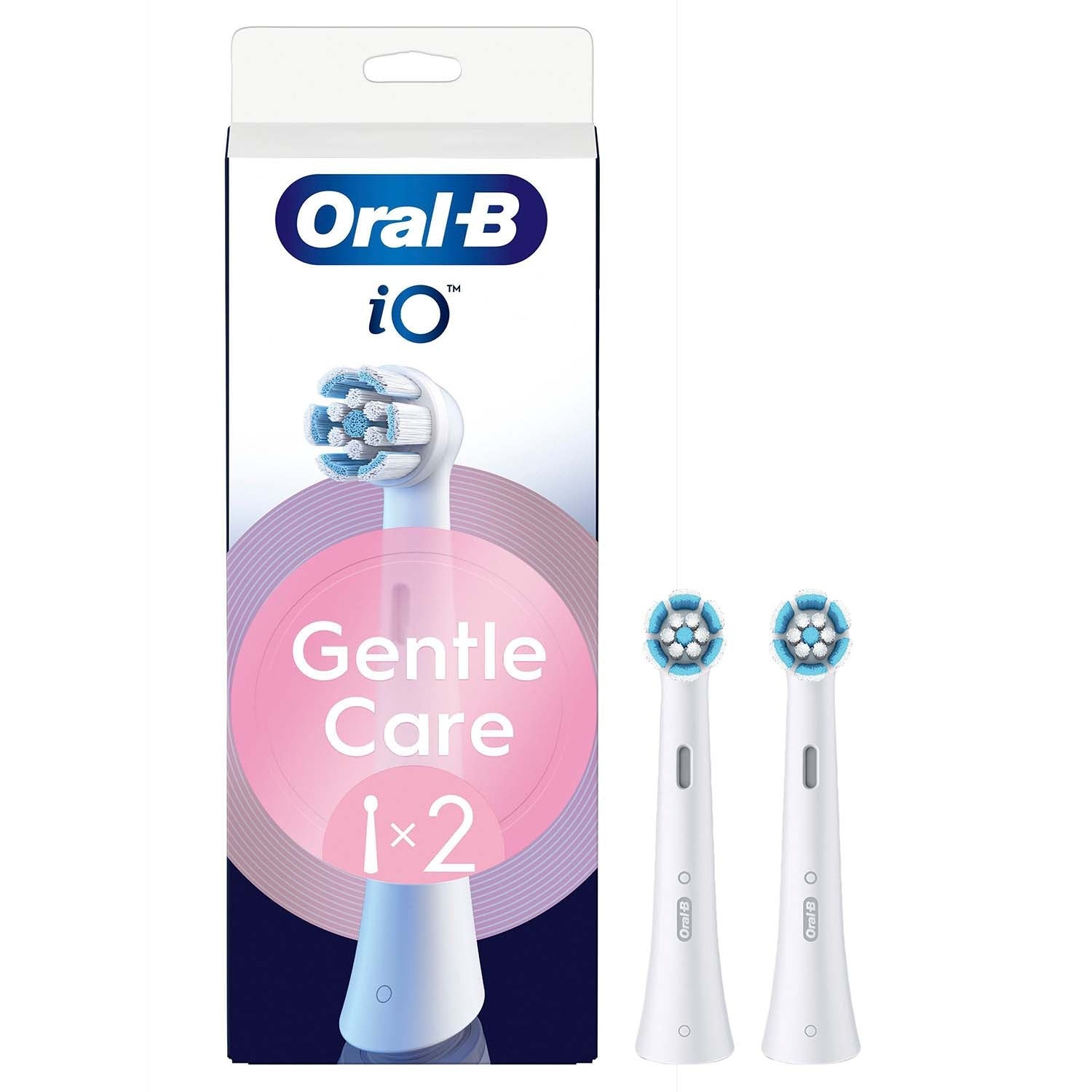 Toothbrush Heads, Gentle Care, Pack of 2