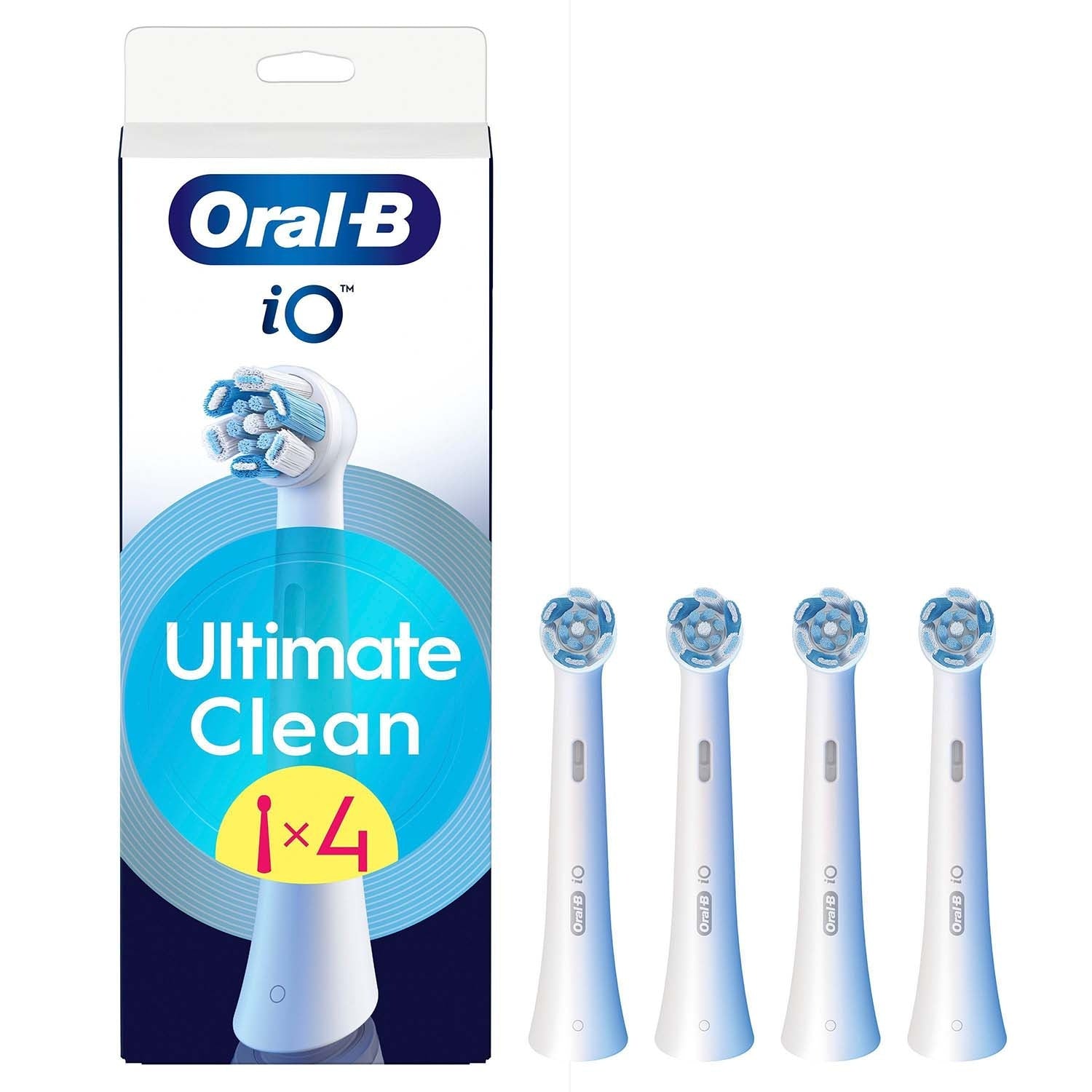 Toothbrush Heads, Ultimate Clean, 4-Pack