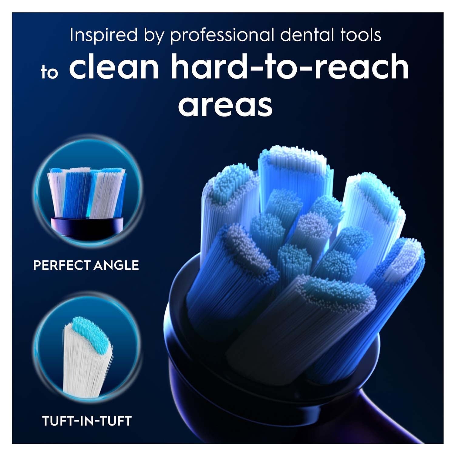 Toothbrush Heads, Ultimate Clean, Black, 2-Pack