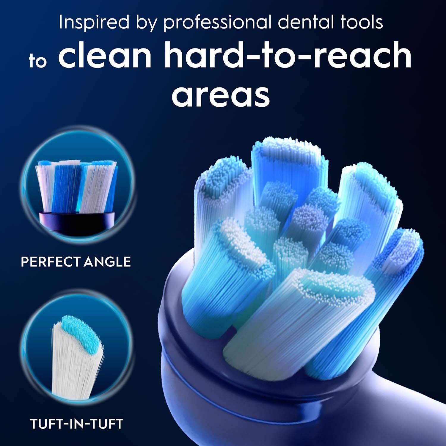 Toothbrush Heads, Ultimate Clean, White, 6-Pack
