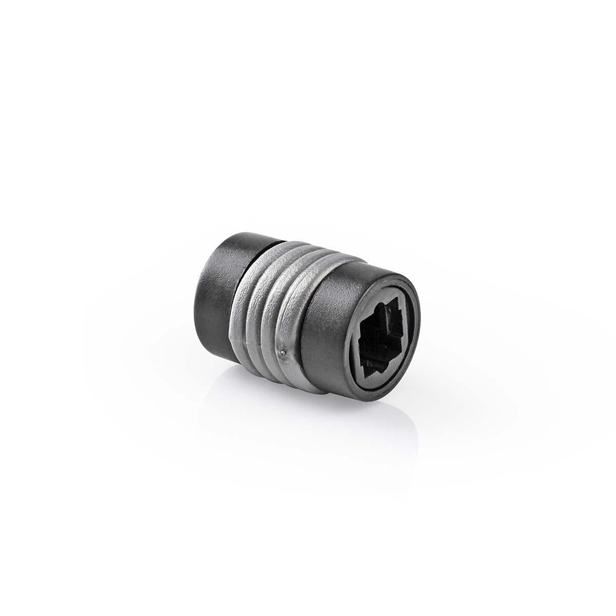 TosLink Adapter | TosLink Female | TosLink Female | Straight | ABS | Black | 10 pieces. | Envelope