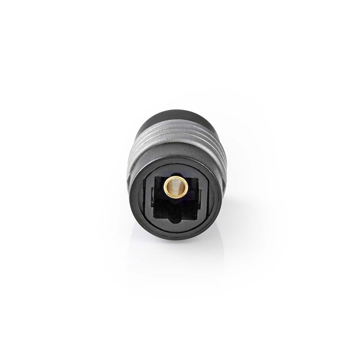TosLink Adapter | TosLink Female | TosLink Female | Straight | ABS | Black | 10 pieces. | Envelope