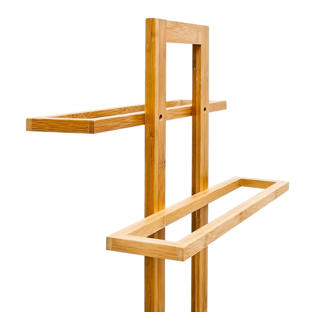 Towel hanger in bamboo