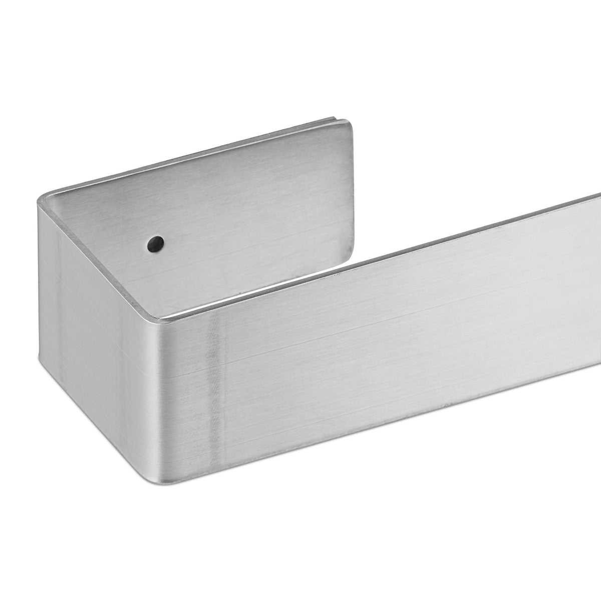 Towel hanger silver colored