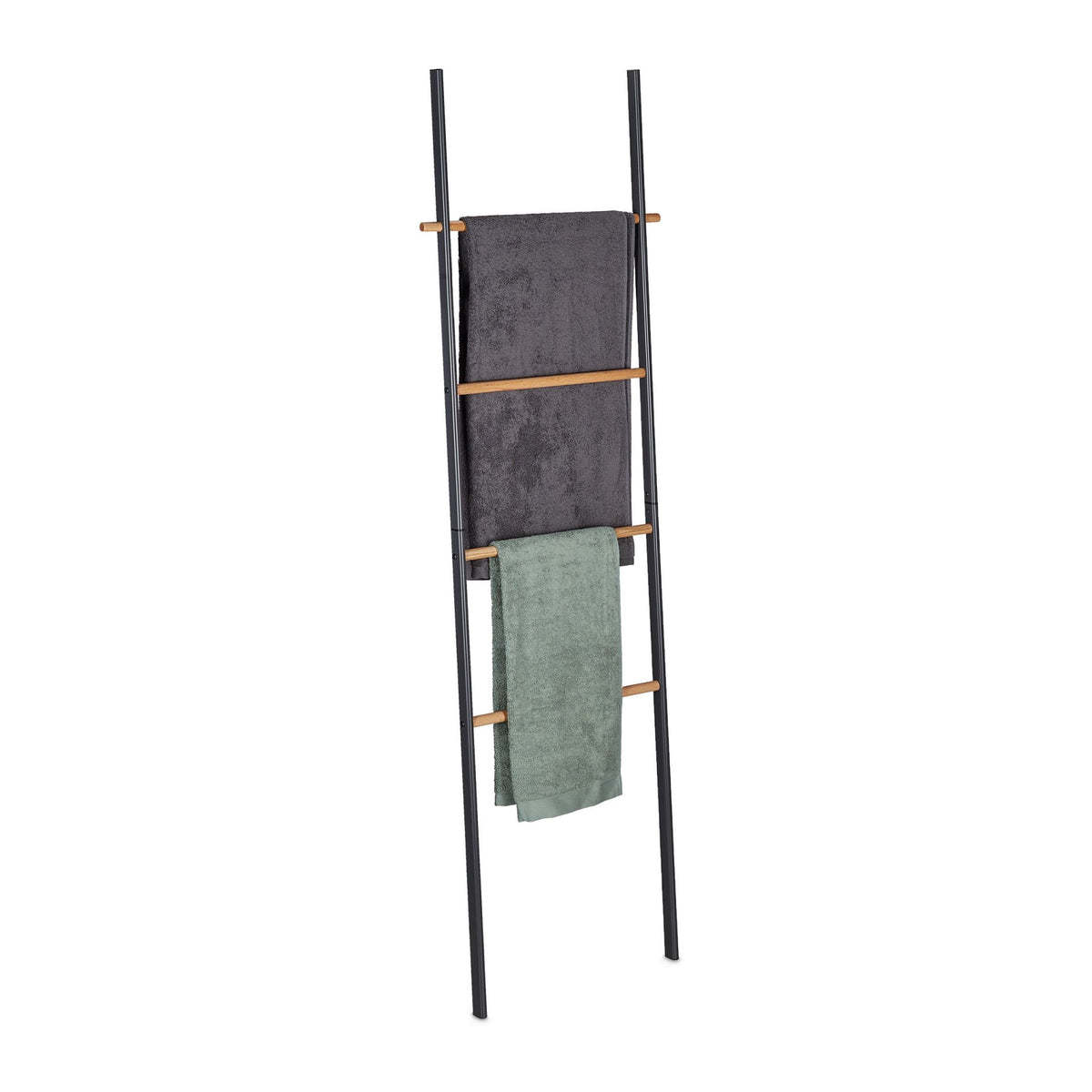 Towel ladder wood & metal