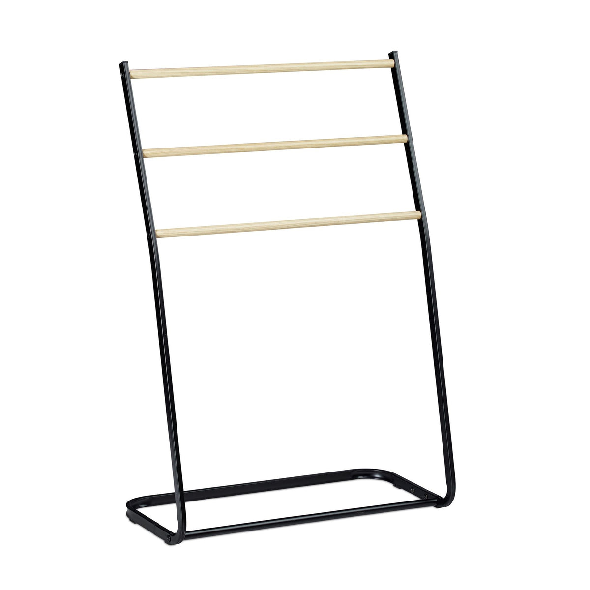 Towel rail standing metal