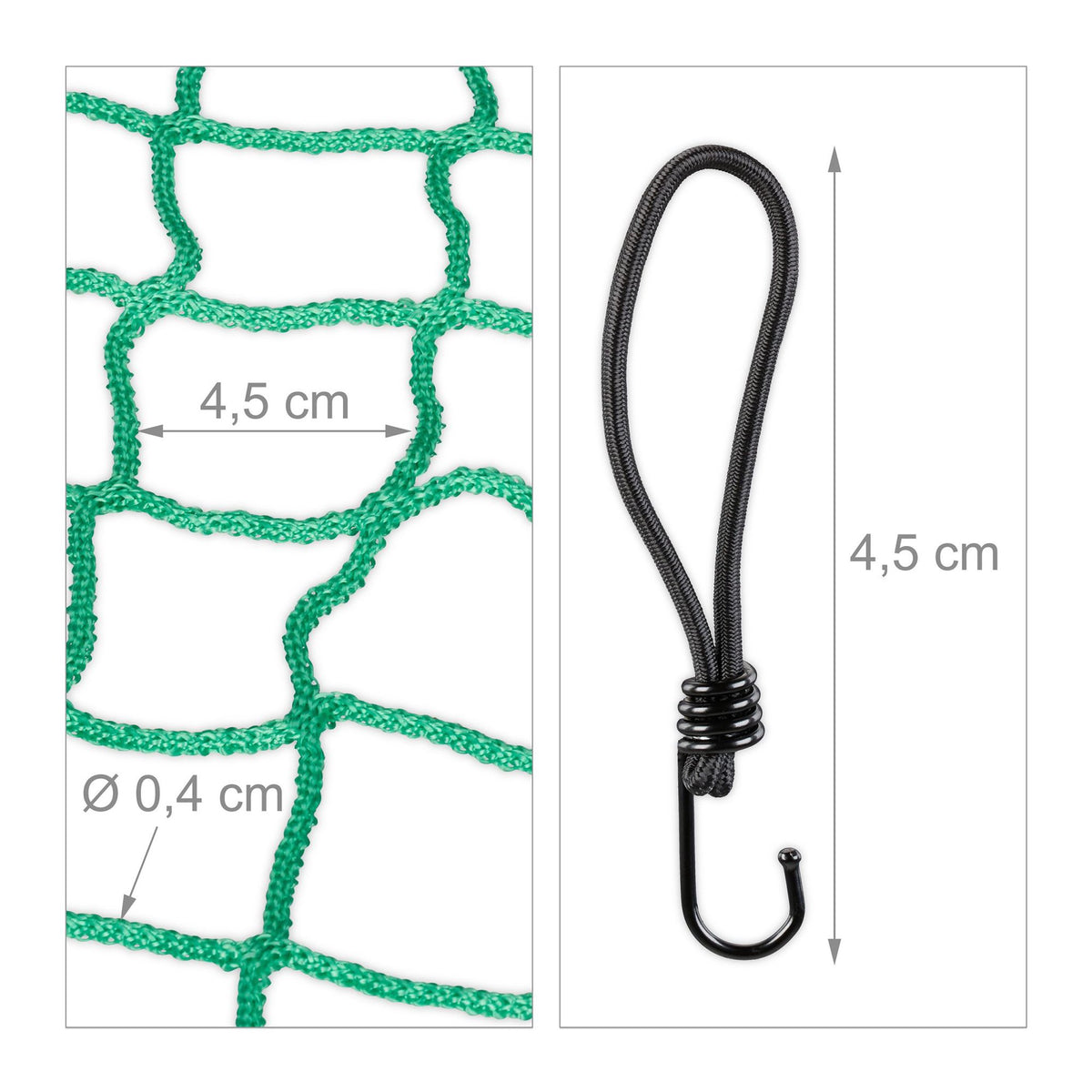 Trailer net 1.5 x 2.2 m